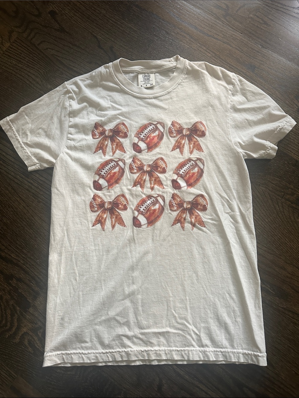 NWOT Football Graphic Tee - Size S